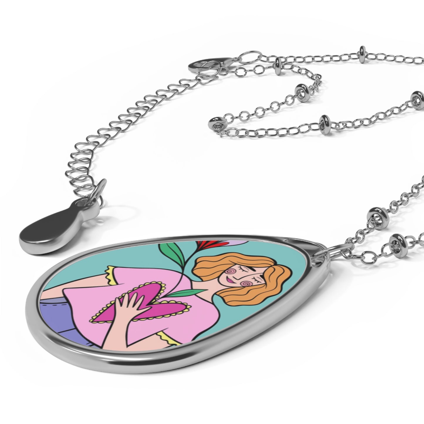 Heartfelt Love Oval Necklace X MQI