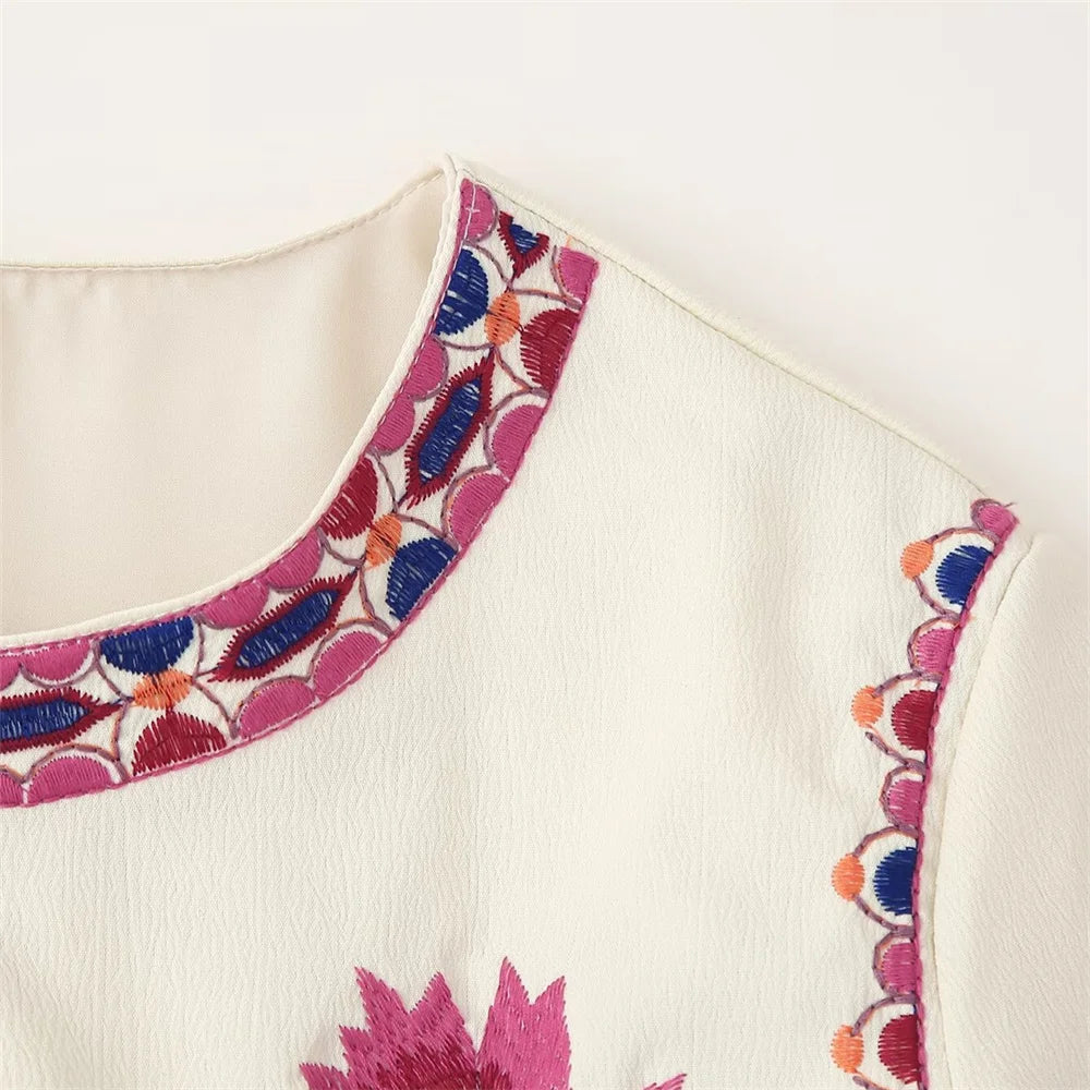 Lilium embroidered jacket