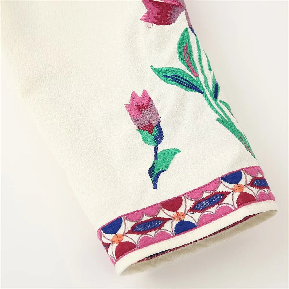 Lilium embroidered jacket