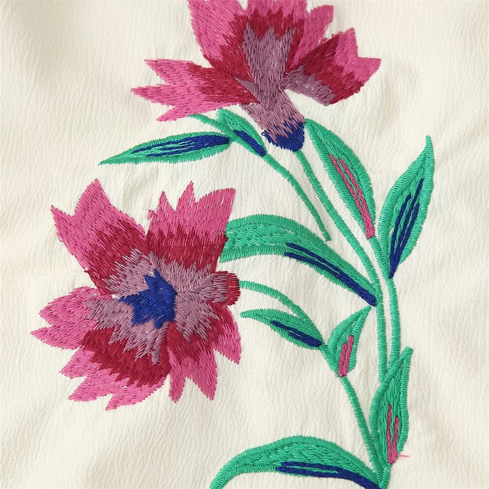 Lilium embroidered jacket