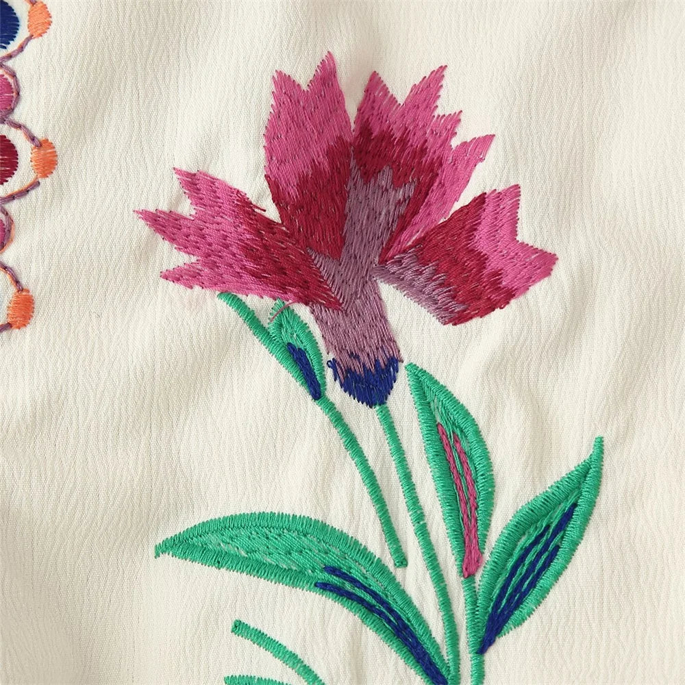 Lilium embroidered jacket