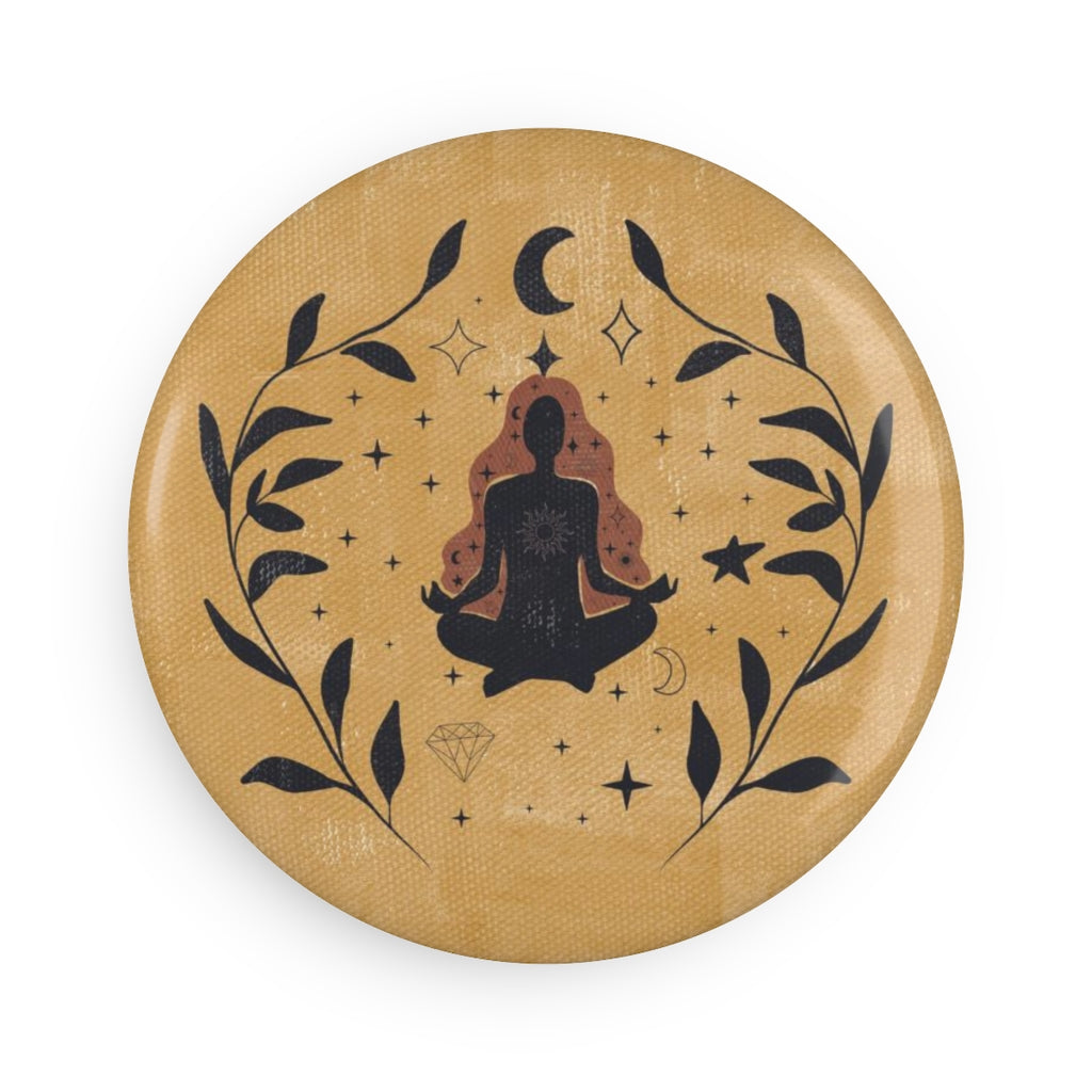 PEACE Button Magnet, Round