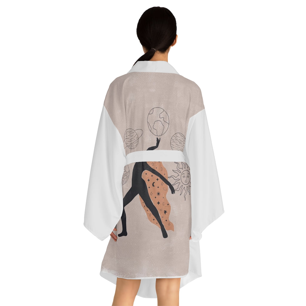 Long Sleeve Kimono Robe